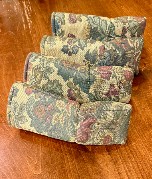 Vintage Ron Miller Set of Floral Golf Club Covers 1,3,5,X