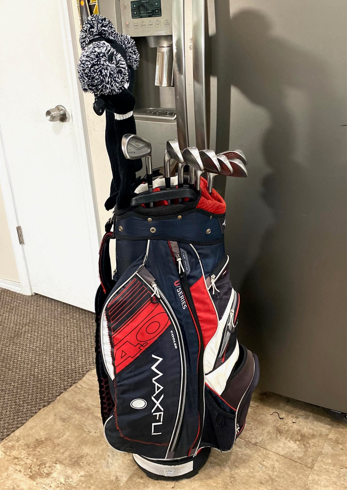 King Cobra OS/Adams/Natural Set of Golf Clubs W/Bag & Extras