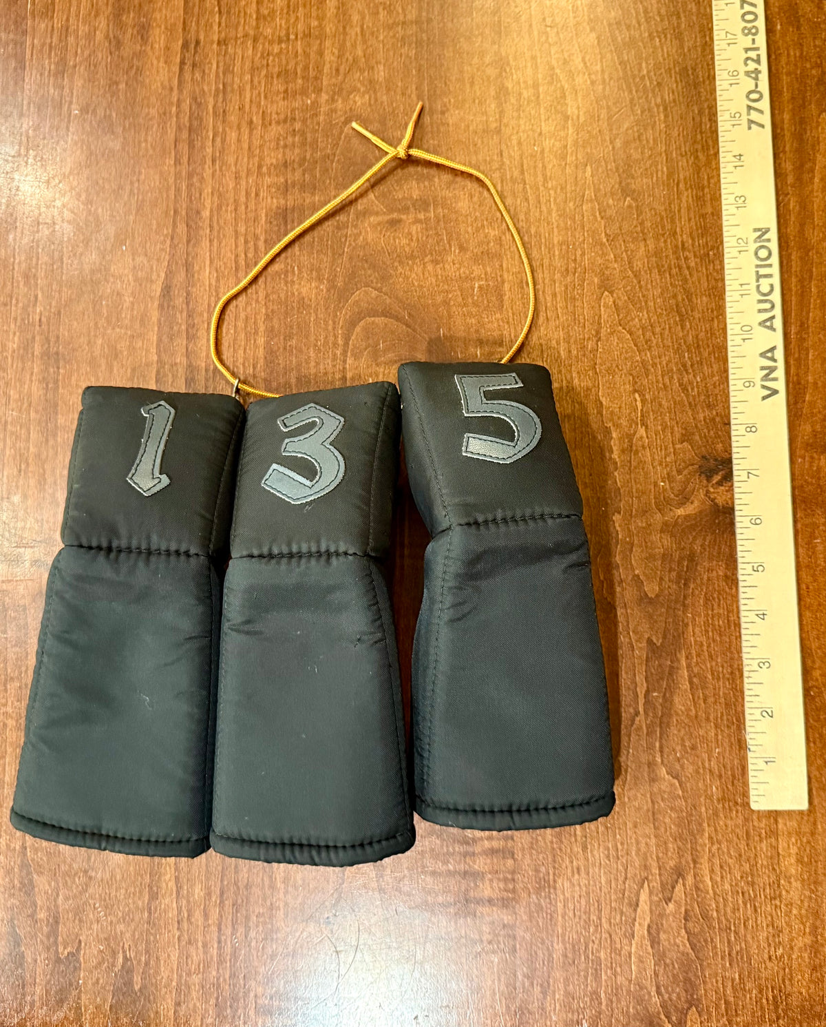 Vintage Hot Z Set of Golf Club Covers 1,3,5,