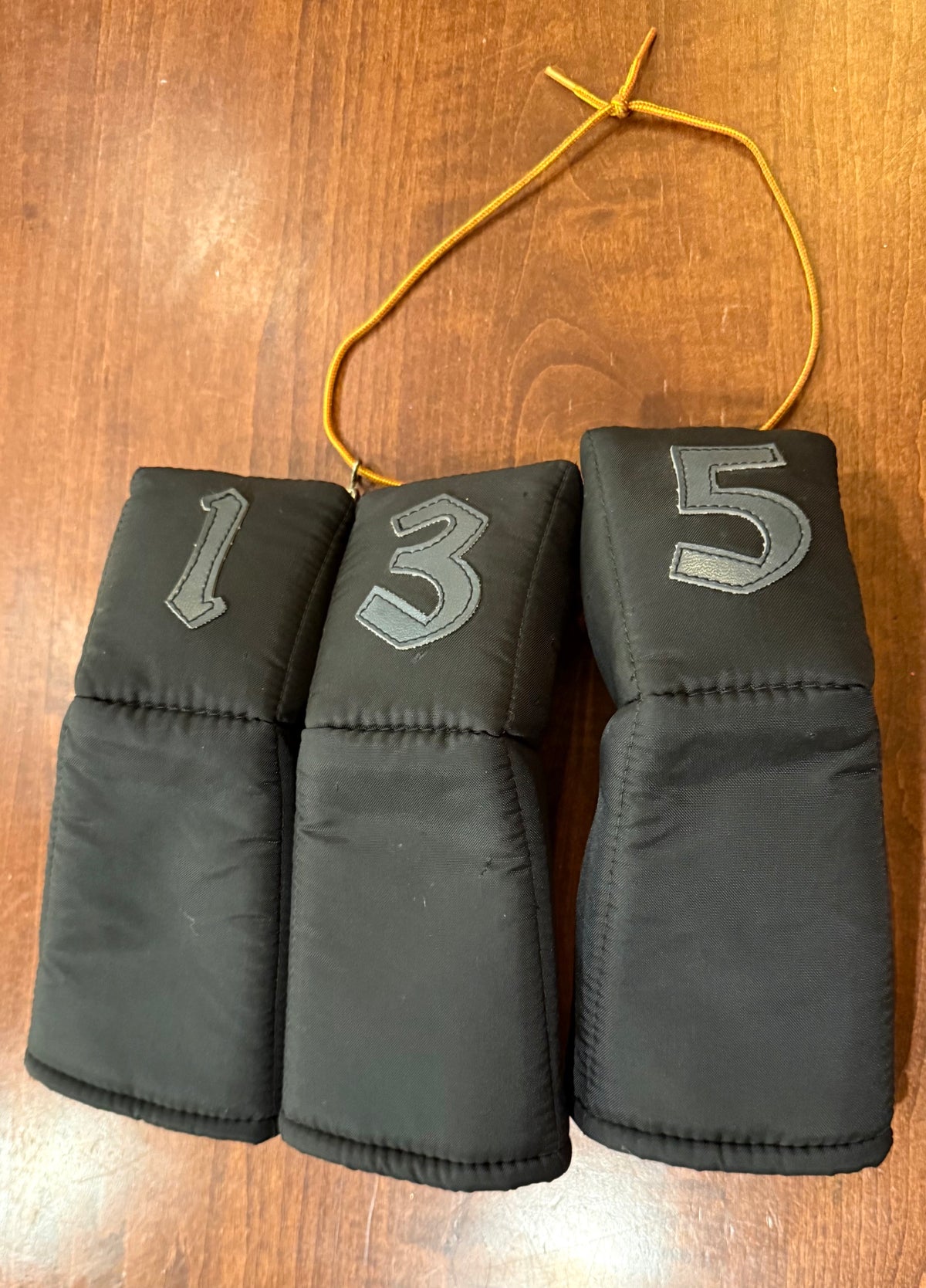 Vintage Hot Z Set of Golf Club Covers 1,3,5,