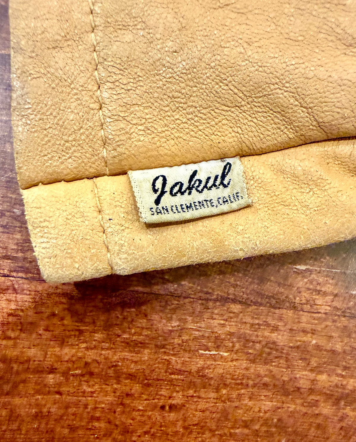 Vintage Jakul Mid-Century Leather Set of Golf Clubs Covers 1,2,3,4