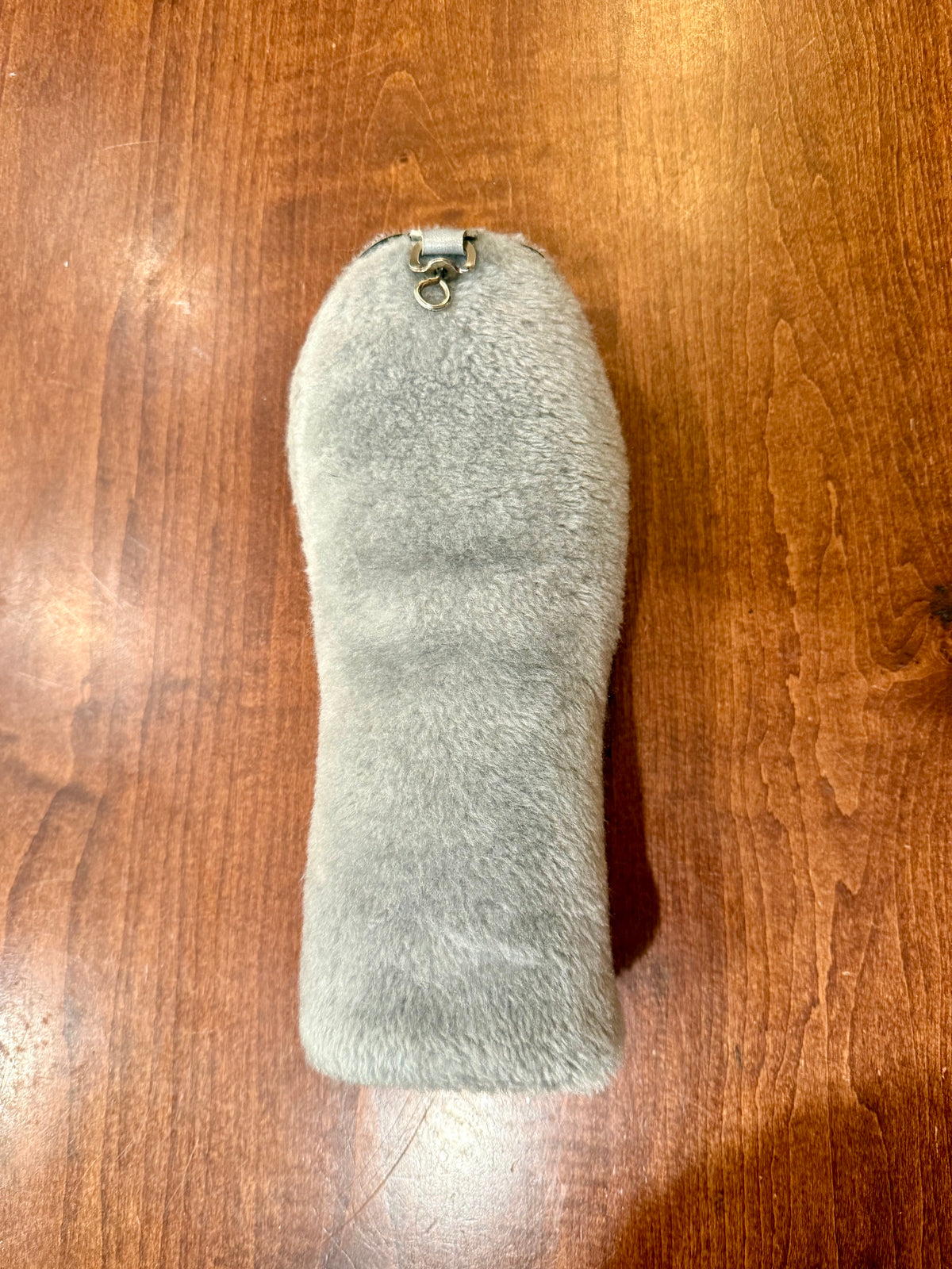 Vintage Fuzzy Grey Driver #1 Club Headcover