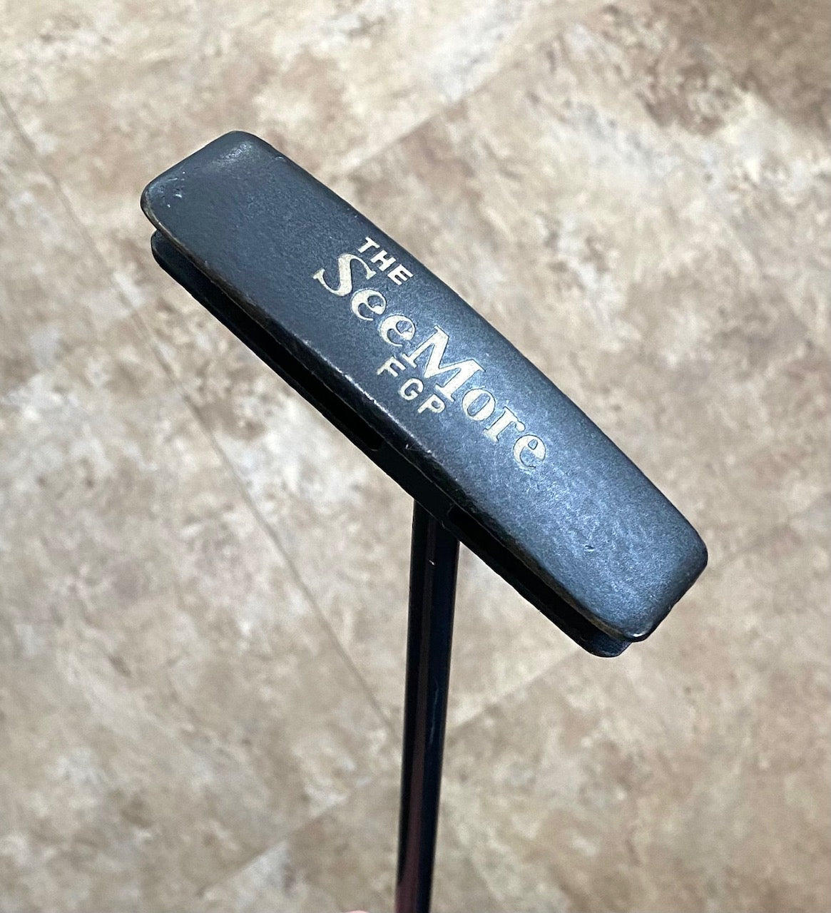 The SeeMore FGP RH Putter Golf Club with NEW GRIP!