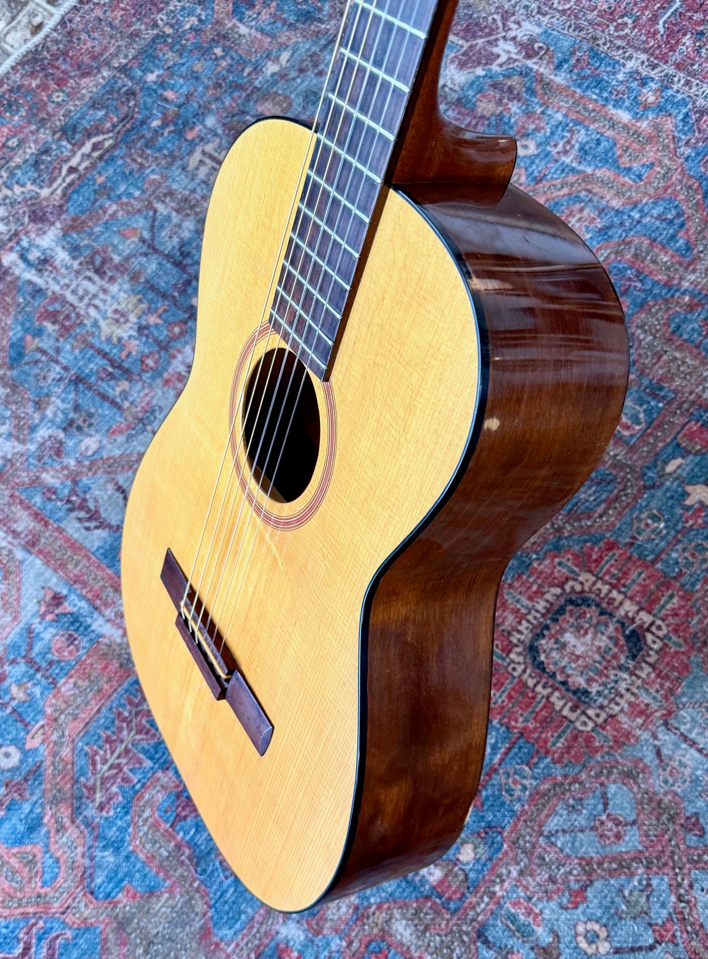 Vintage 1966 Goya G-10 ALL SOLID Classical Guitar Levin-Made in Sweden W/Case.