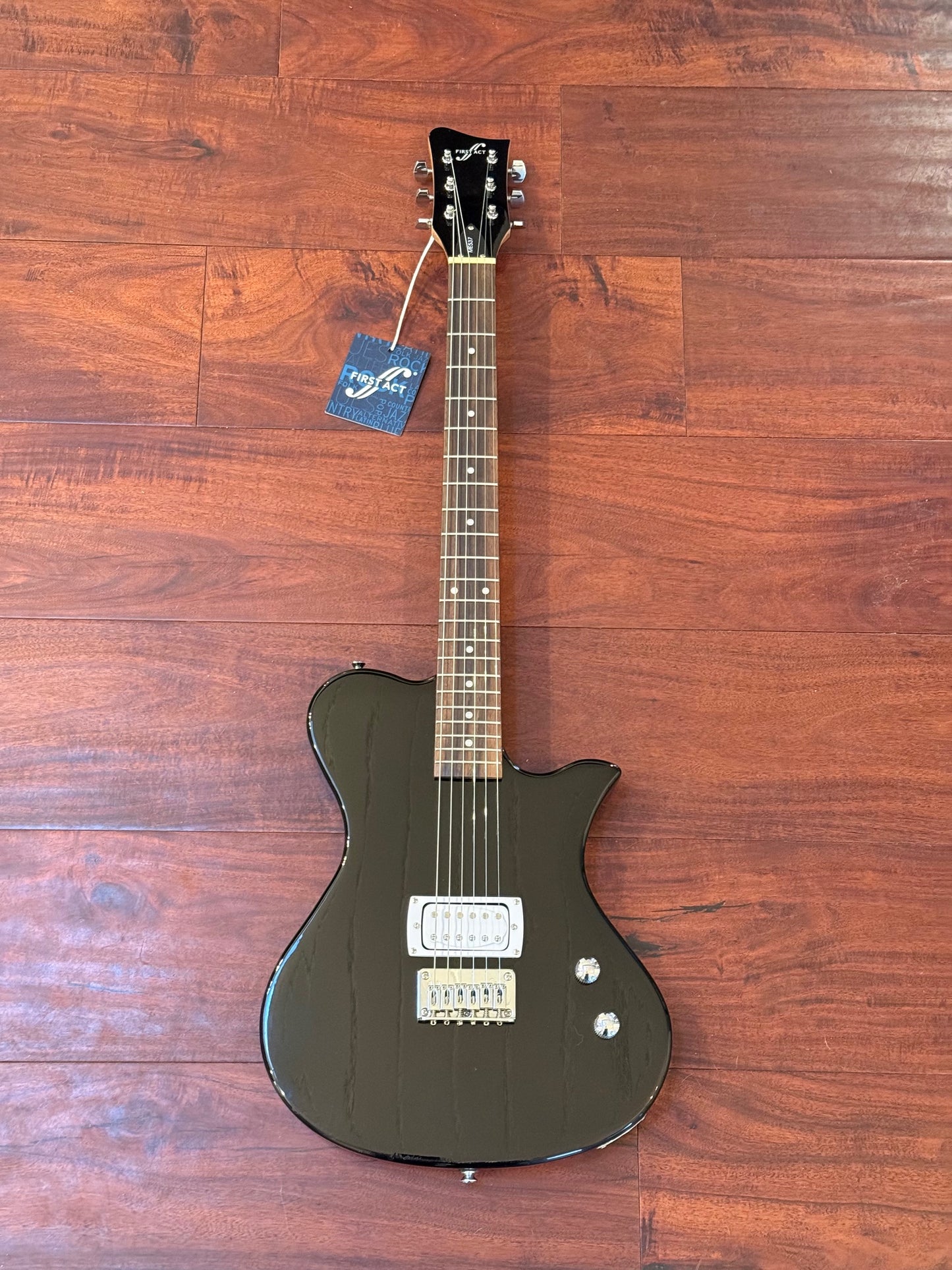 LIKE NEW First Act ME537 Black Electric Guitar