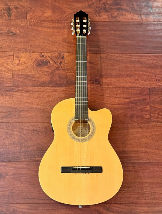 Greg Bennett C2CE Classical Acoustic Electric Guitar