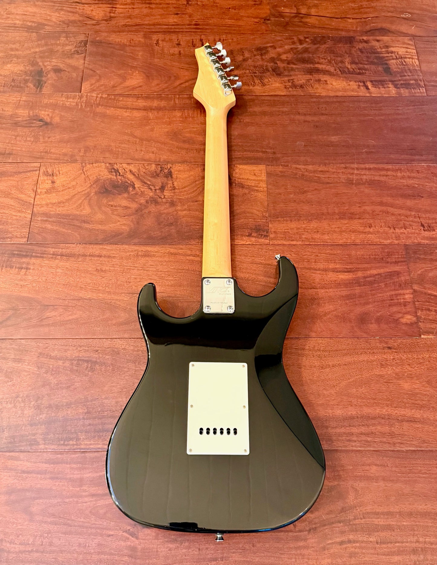 Vinci Signature Series Black Electric Guitar