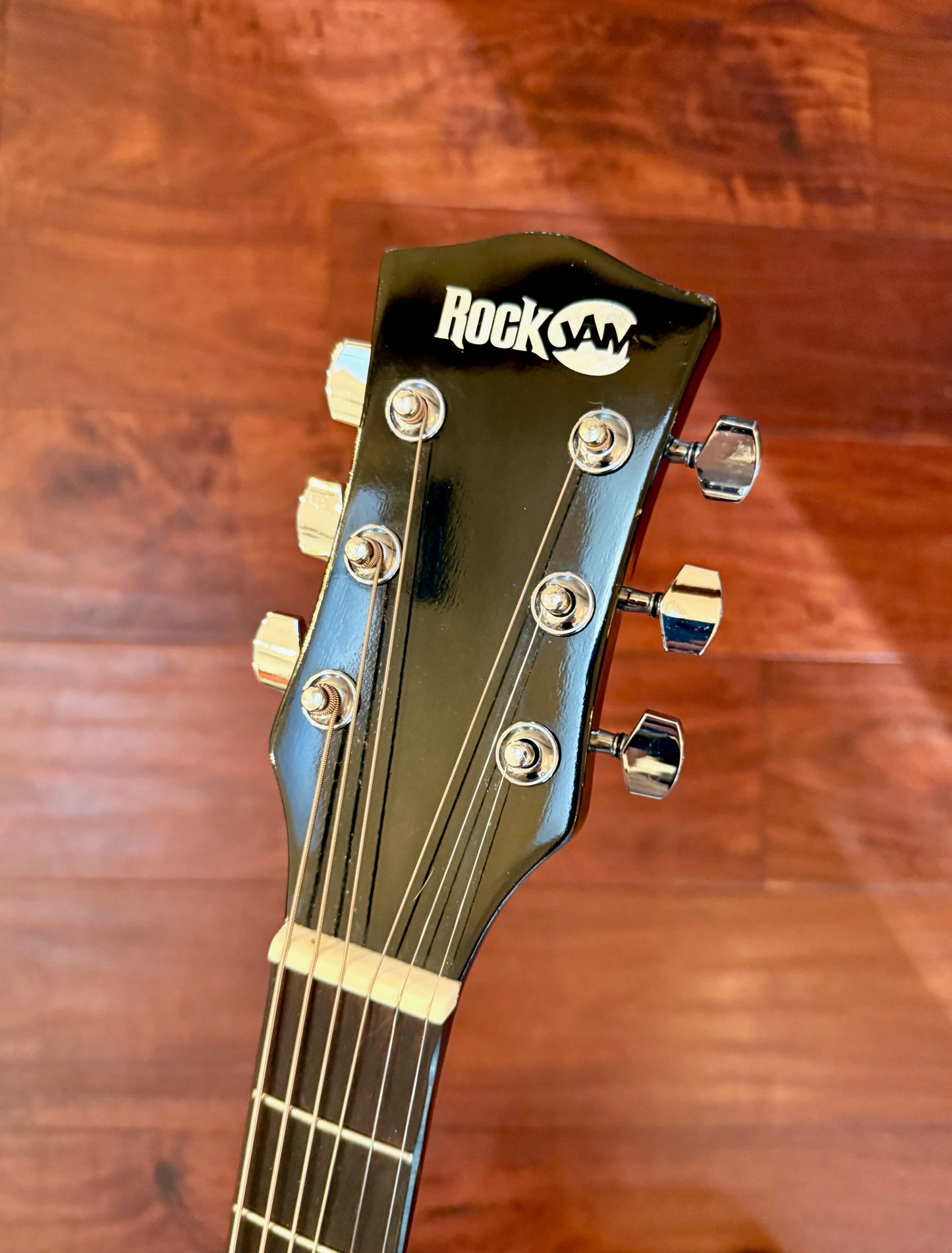 RockJam RJW-101 Blue Acoustic Guitar EXCELLENT CONDITION