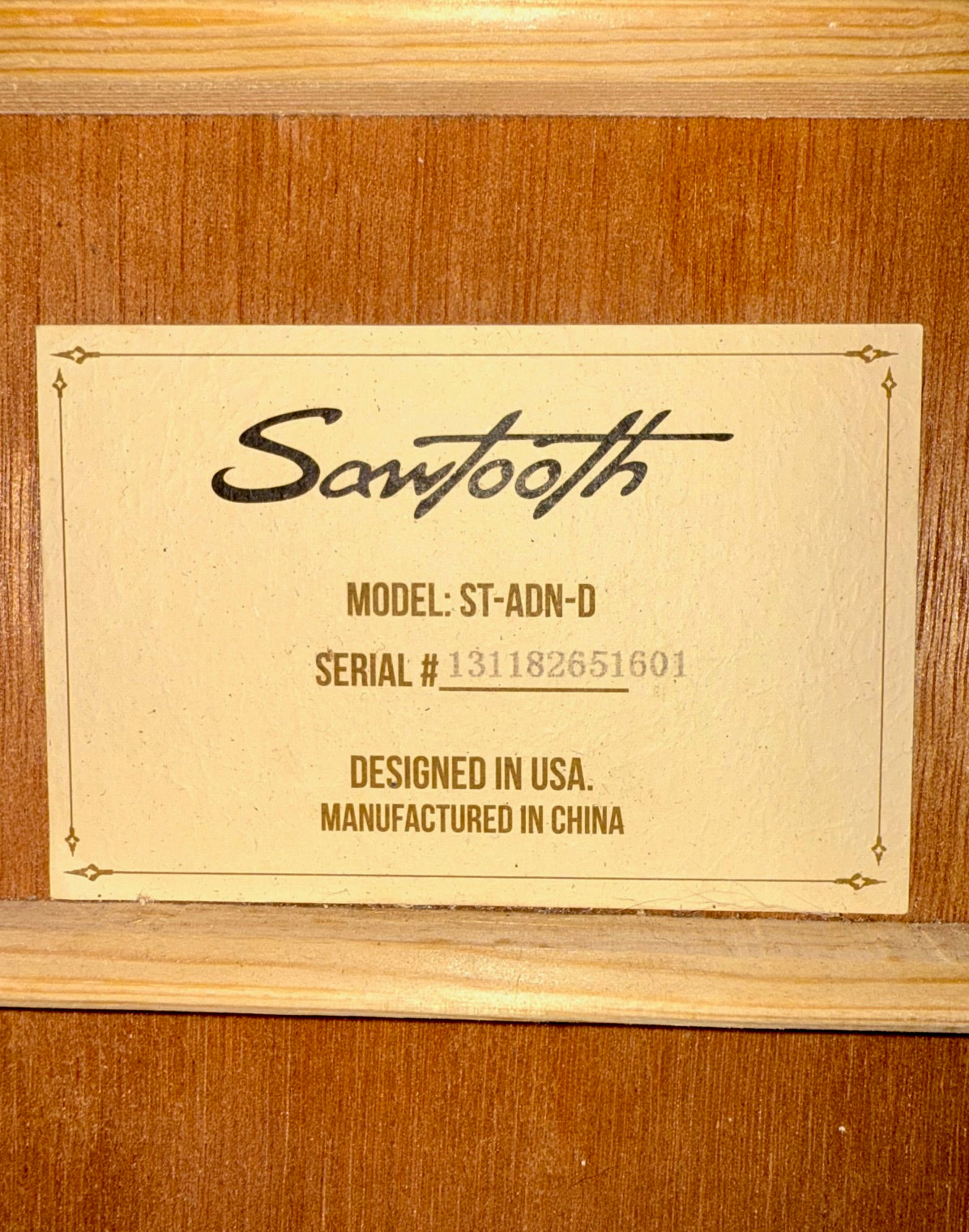 Sawtooth ST-ADN-D Acoustic Guitar