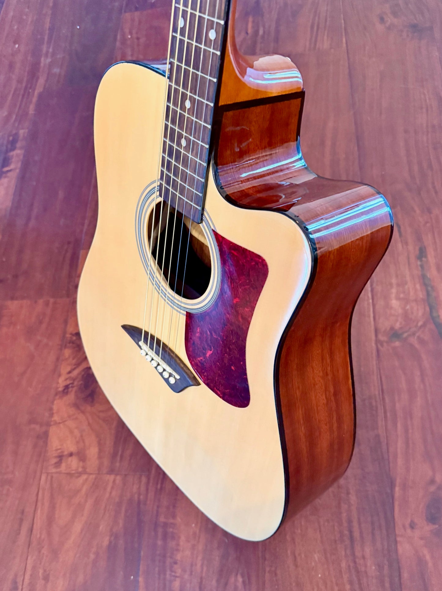 Kona K1GL Acoustic Cutaway Guitar