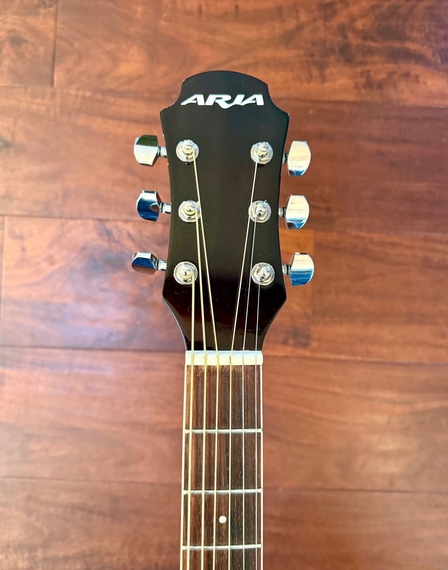 Aria AW-20CE-RS Acoustic Electric Guitar