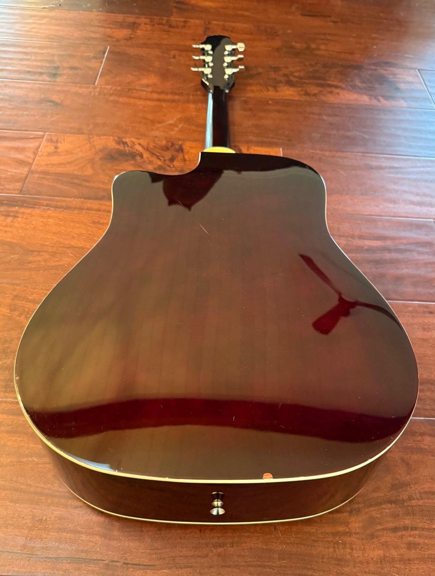 Aria AW-20CE-RS Acoustic Electric Guitar