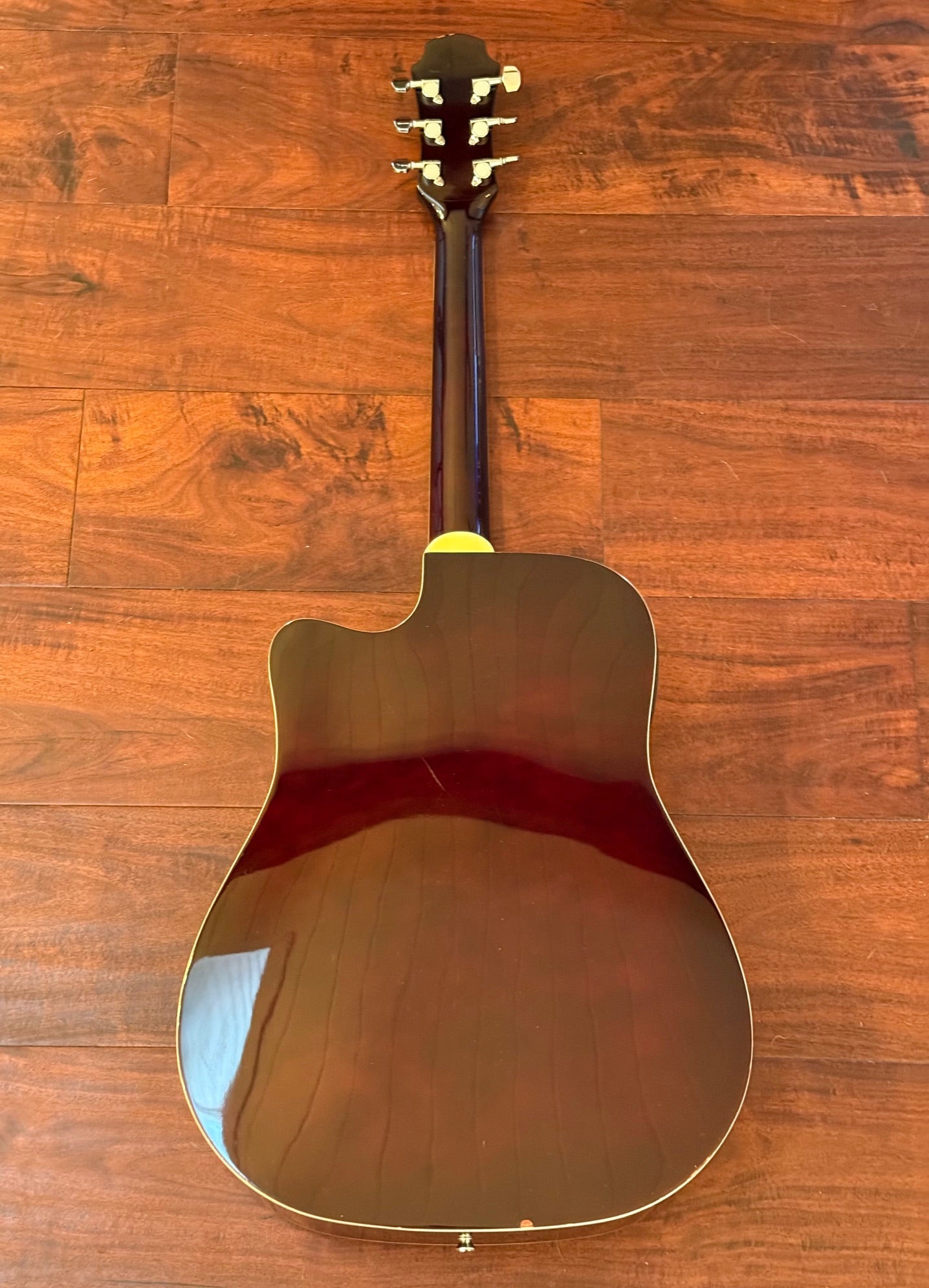 Aria AW-20CE-RS Acoustic Electric Guitar