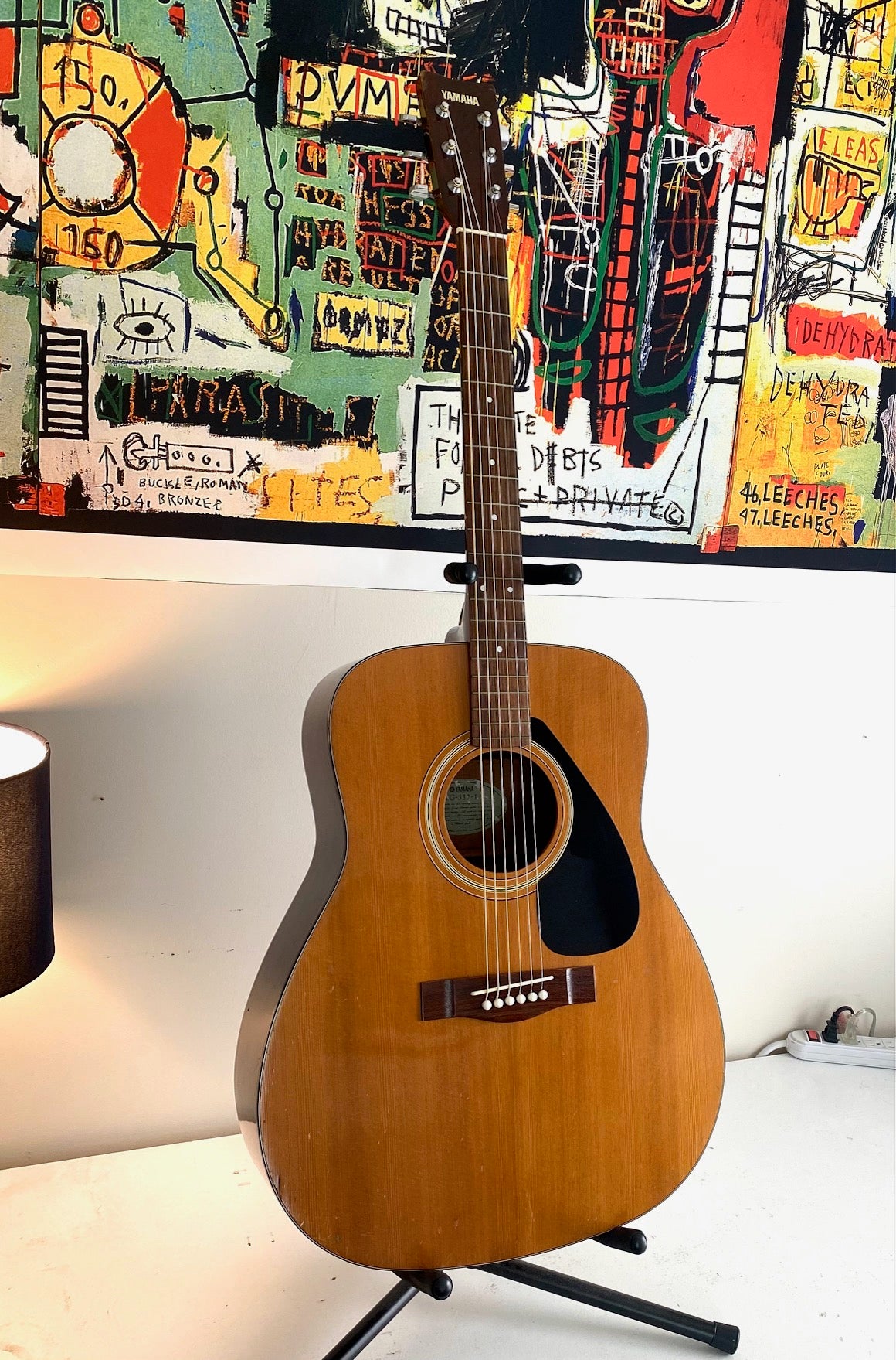 Vintage Yamaha FG 332-1 Acoustic Guitar RARE Model with Gig Bag