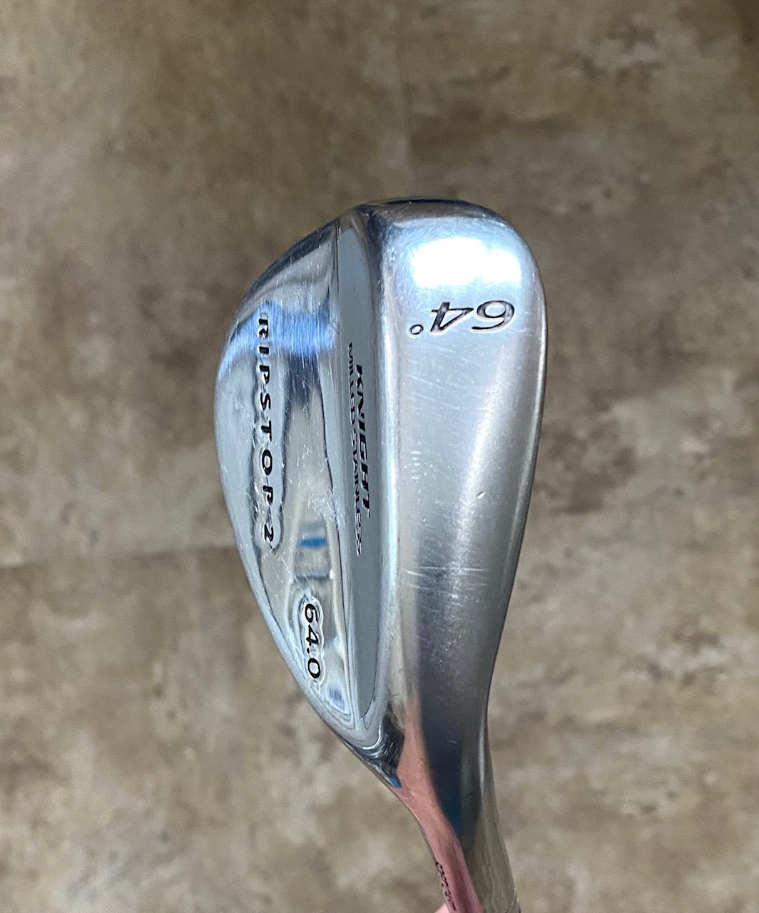 Knight Ripstop 2 Milled Stainless 64* Wedge Golf Club