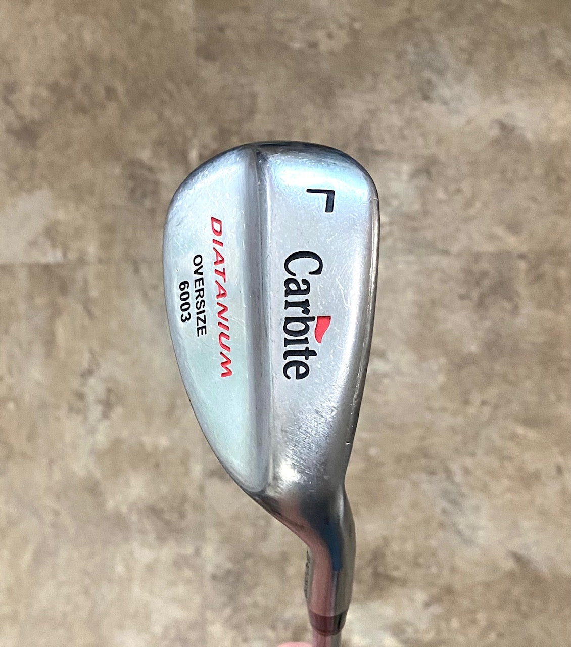 Carbite Diatanium Oversize 6003 60* LW Lob Wedge Golf Club