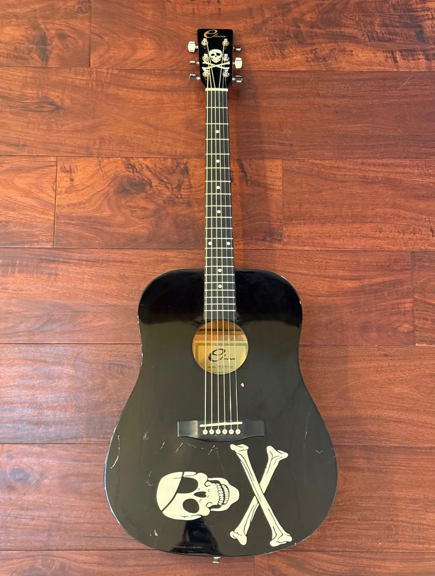 "The Pirate" Eleca Acoustic Guitar DAG-5-Pirate