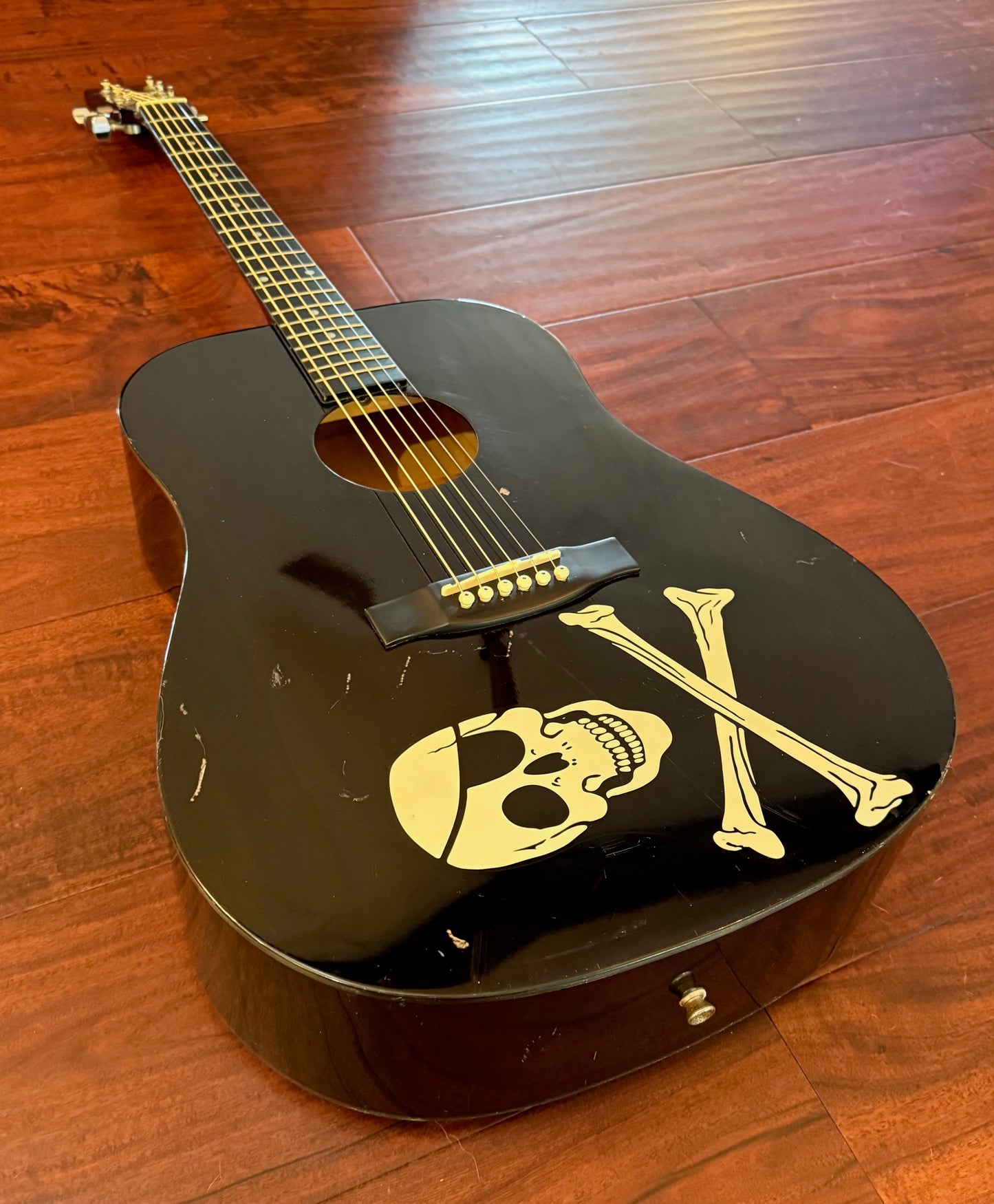 "The Pirate" Eleca Acoustic Guitar DAG-5-Pirate