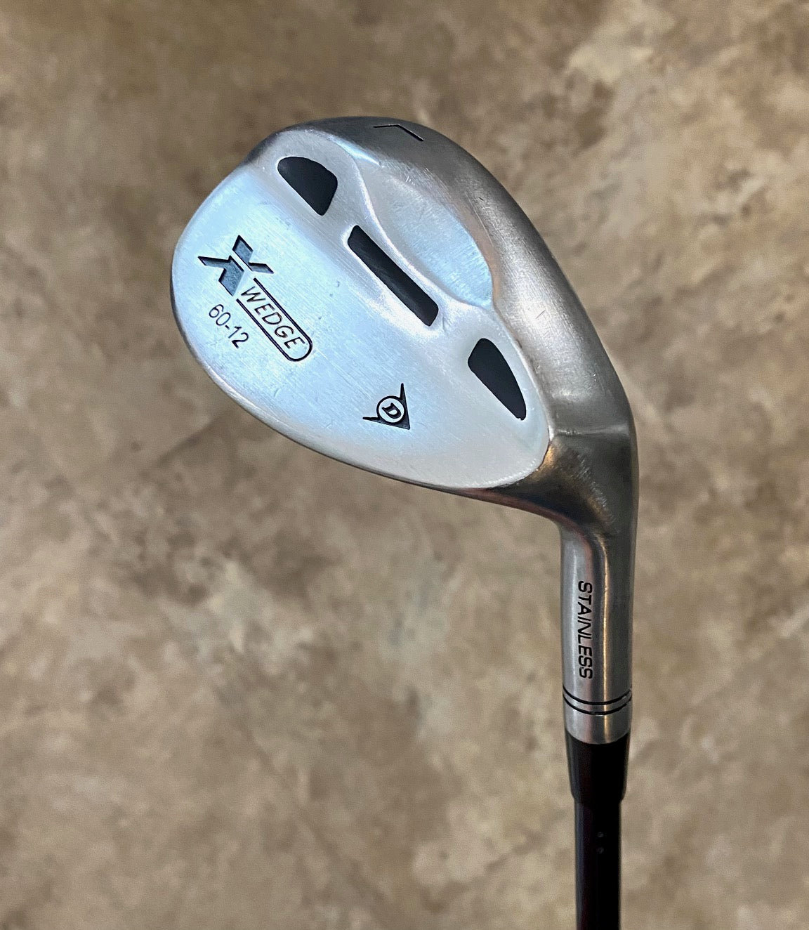 Dunlop X Wedge 6012 60* LW Lob Wedge Golf Club NEW GRIP Guitars and Golf