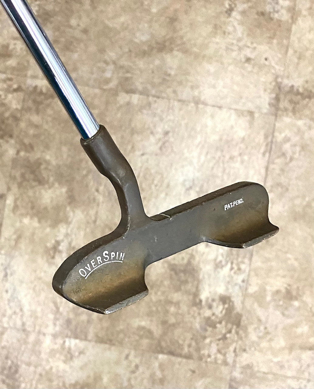 Vintage Overspin 36" Putter Golf Club with NEW GRIP