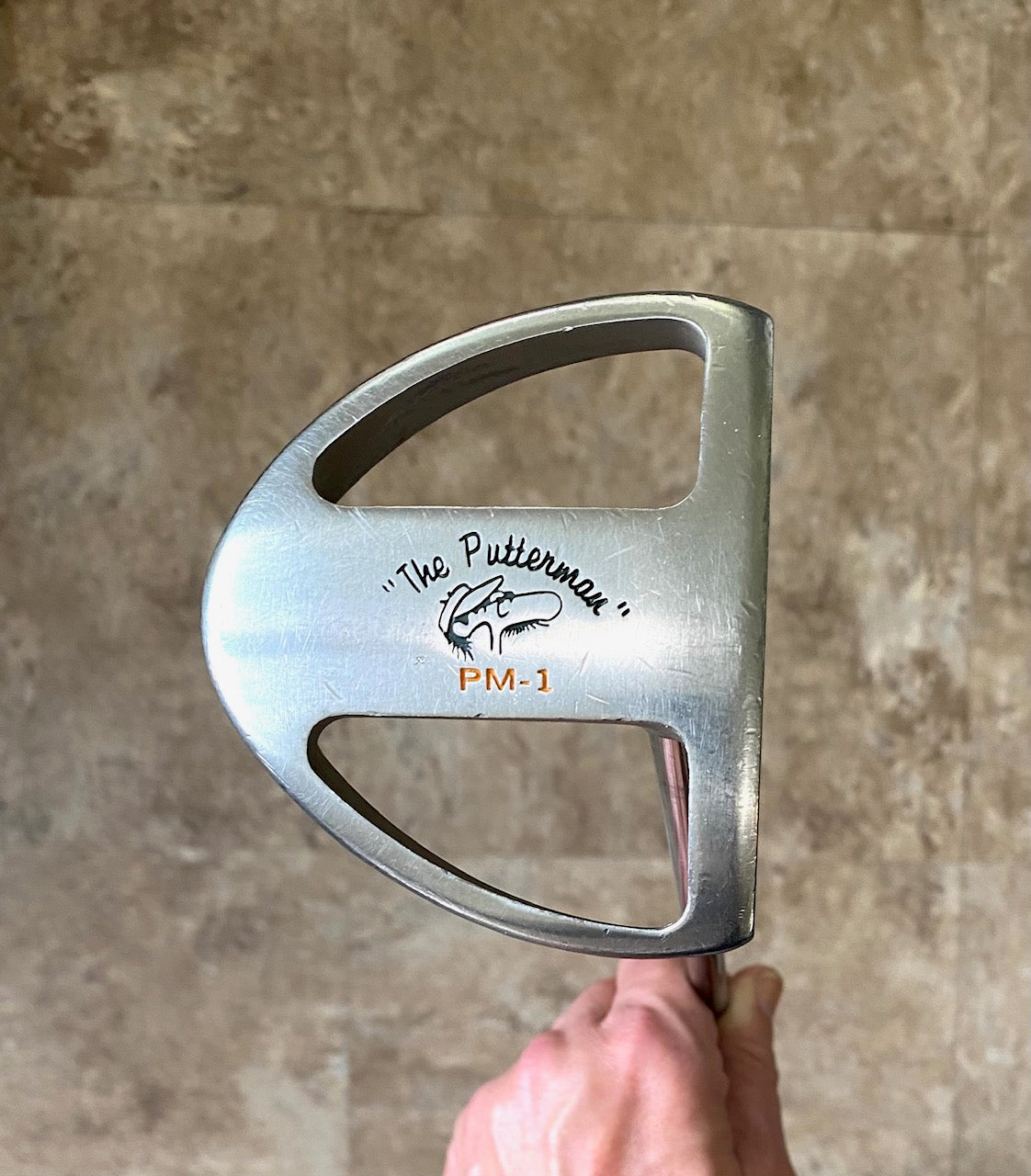 The Putterman PM-1 Mallet Putter Golf Club with NEW GRIP