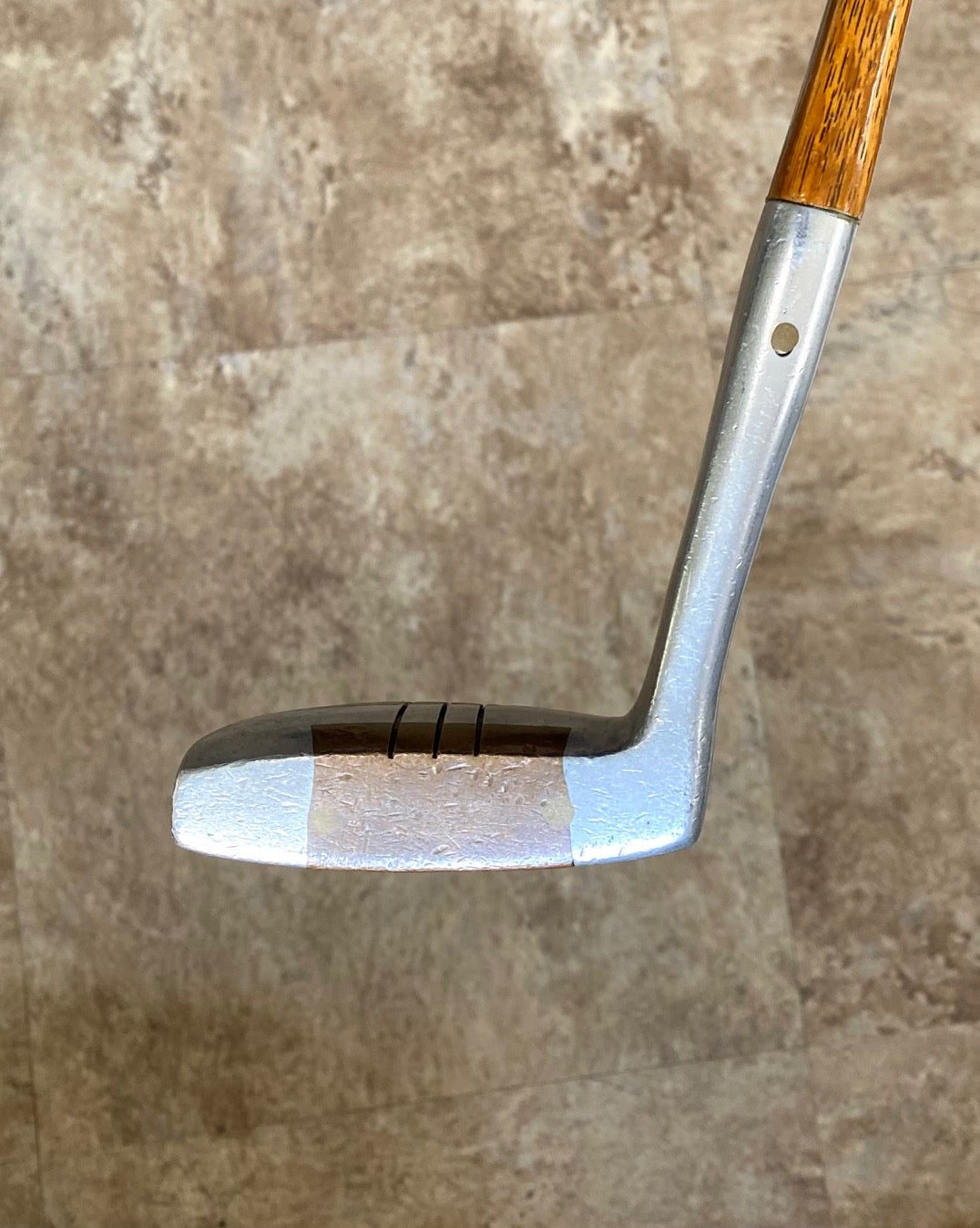 RARE Vintage Otey Crisman Model-16 HBW Super Deluxe Hickory Putter Golf Club