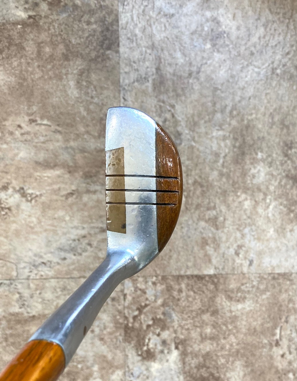 RARE Vintage Otey Crisman Model-16 HBW Super Deluxe Hickory Putter Golf Club