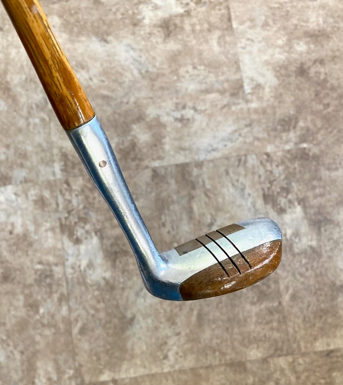 RARE Vintage Otey Crisman Model-16 HBW Super Deluxe Hickory Putter Golf Club