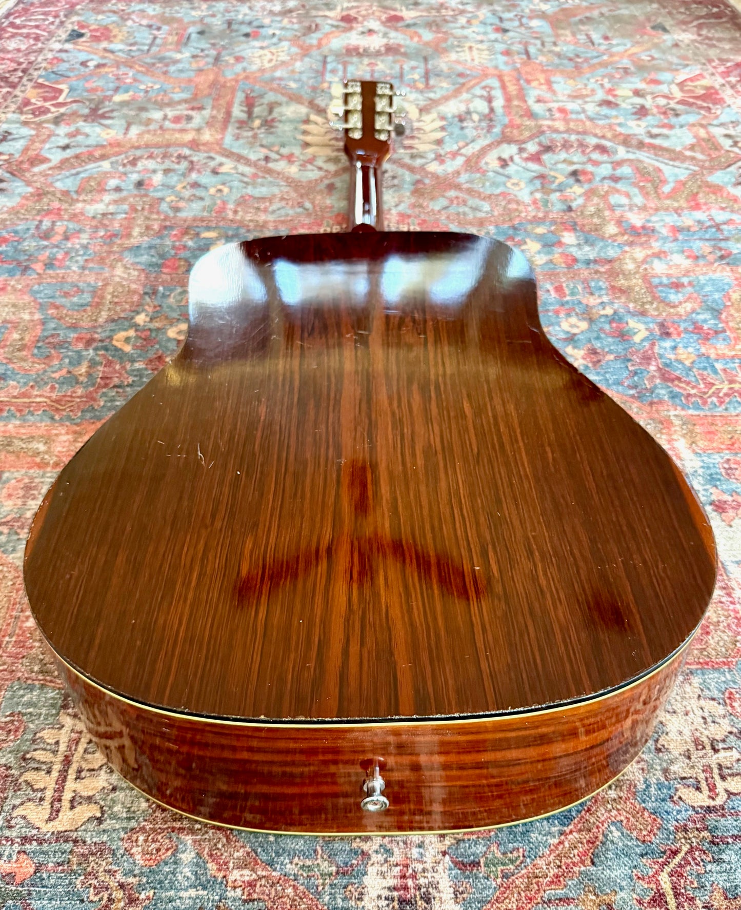 Vintage Hyundai 704 Acoustic Guitar Circa Late 70's W/Case