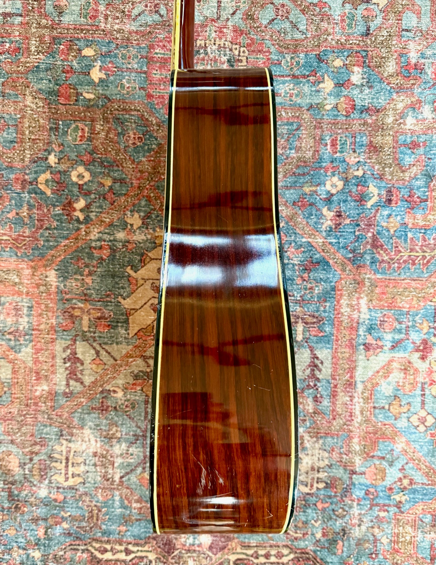 Vintage Hyundai 704 Acoustic Guitar Circa Late 70's W/Case