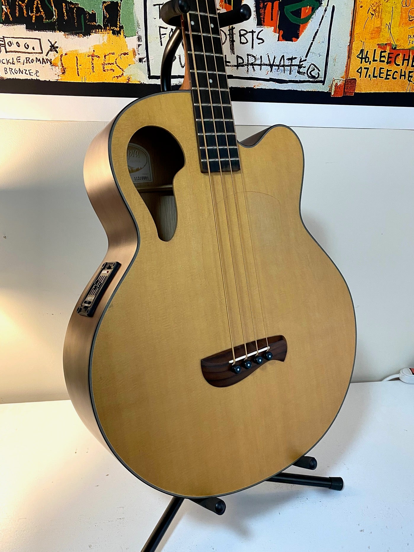 Olympia by Tacoma OB-3CE Acoustic Electric Bass Guitar LIKE NEW