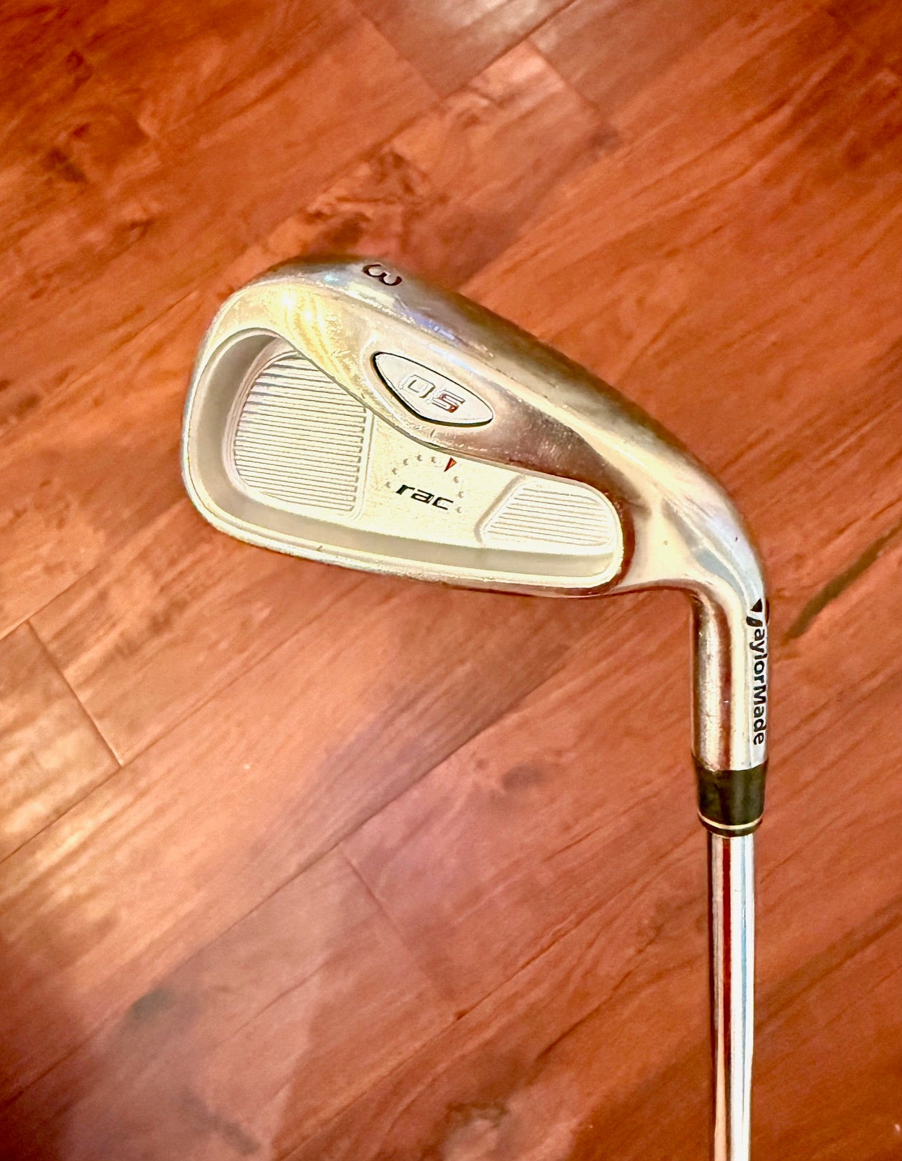 TaylorMade RAC OS Set of Irons/Golf Clubs 3-PW NEW GRIPS