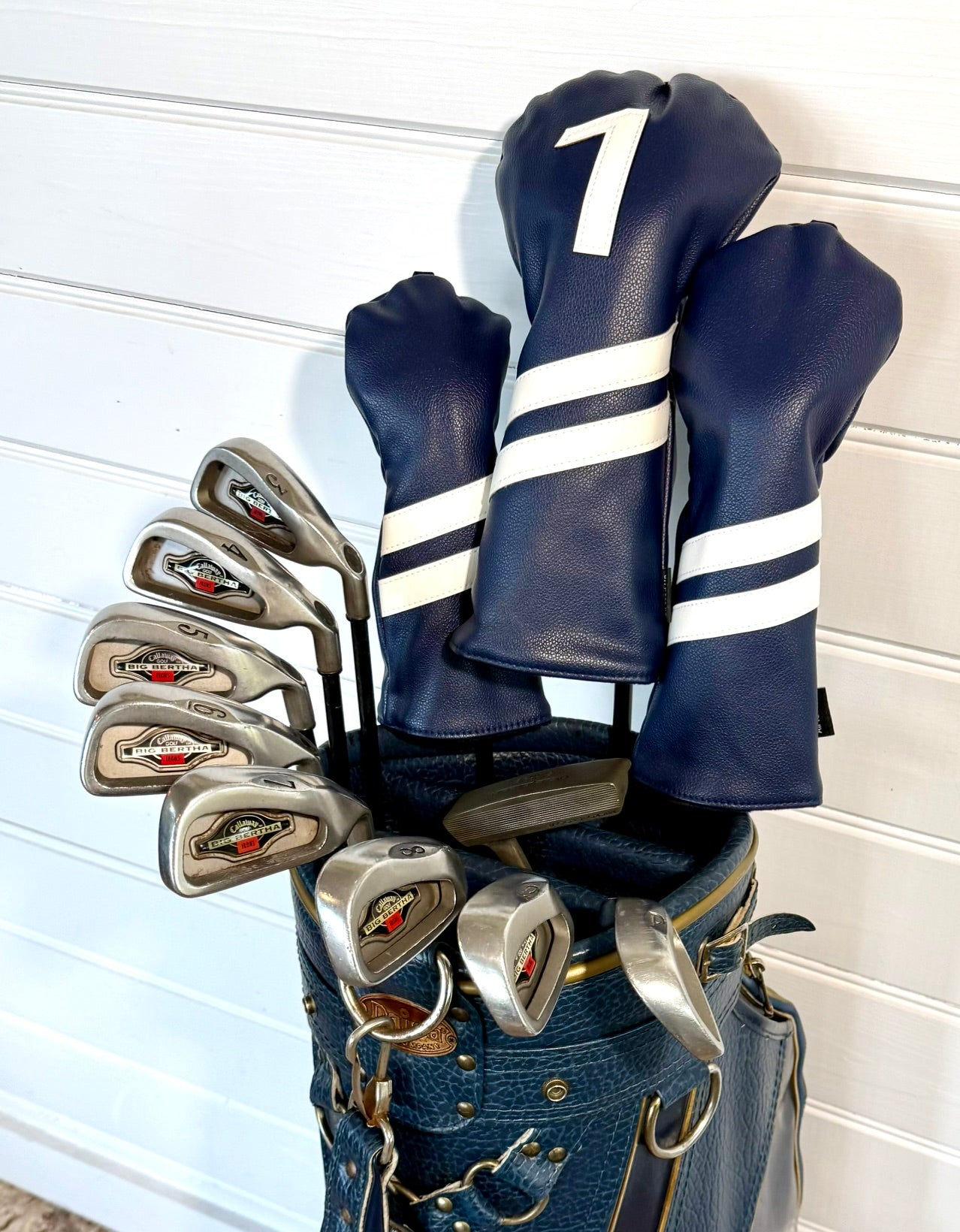 Callaway Big Bertha/Nickent Set of Golf Clubs W/Bag & More