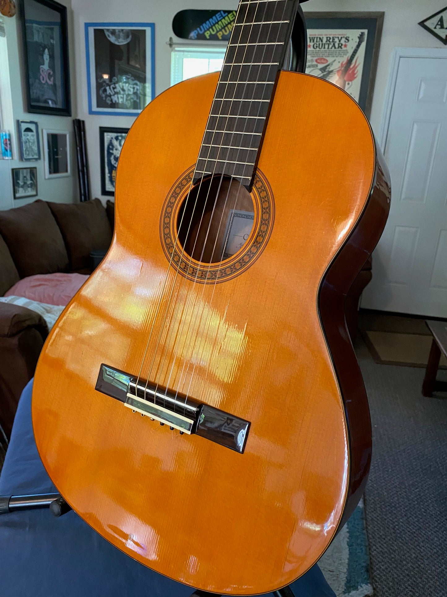 Vintage 1998 Yamaha CG110A Acoustic Classical Guitar W/Case