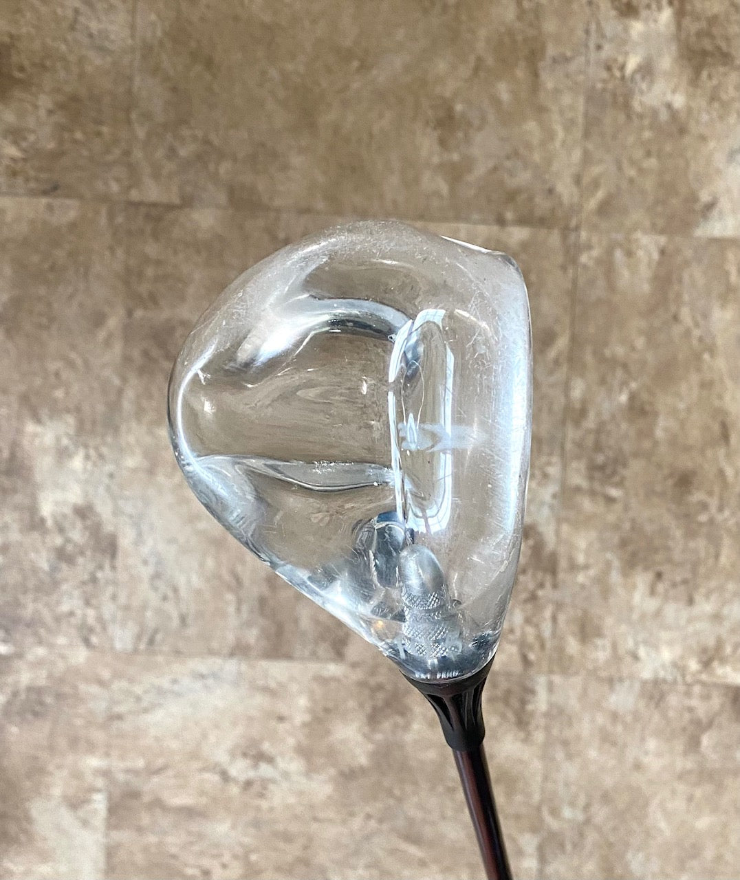 RARE "LF Golf" Clear Lucite Driver RH Golf Club