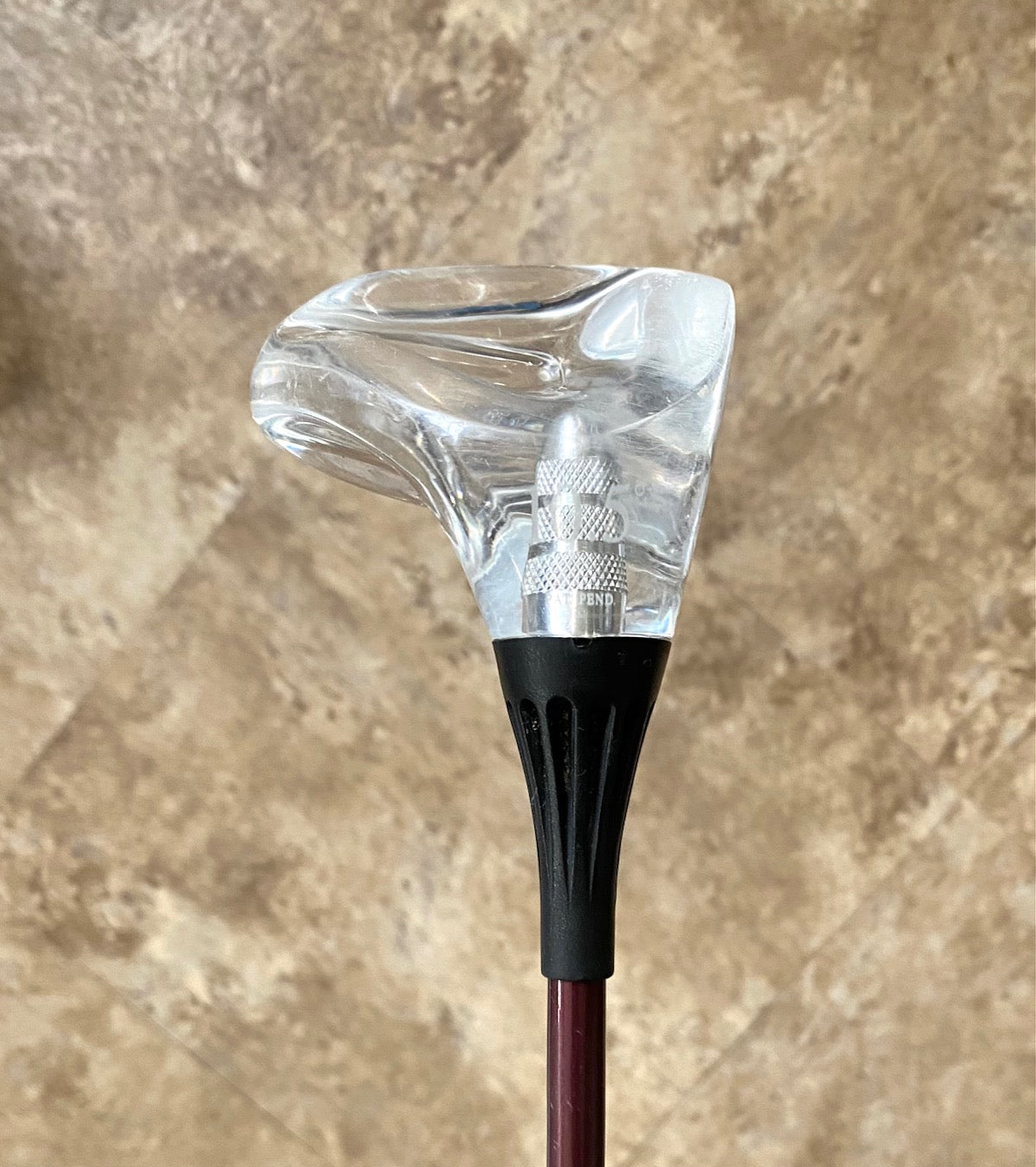 RARE "LF Golf" Clear Lucite Driver RH Golf Club