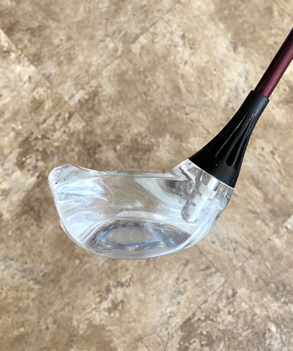 RARE "LF Golf" Clear Lucite Driver RH Golf Club