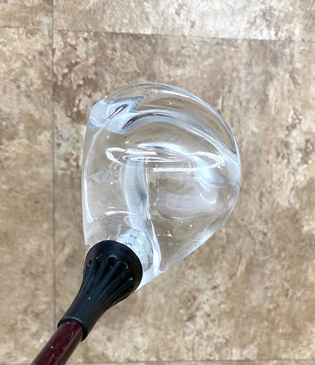 RARE "LF Golf" Clear Lucite Driver RH Golf Club