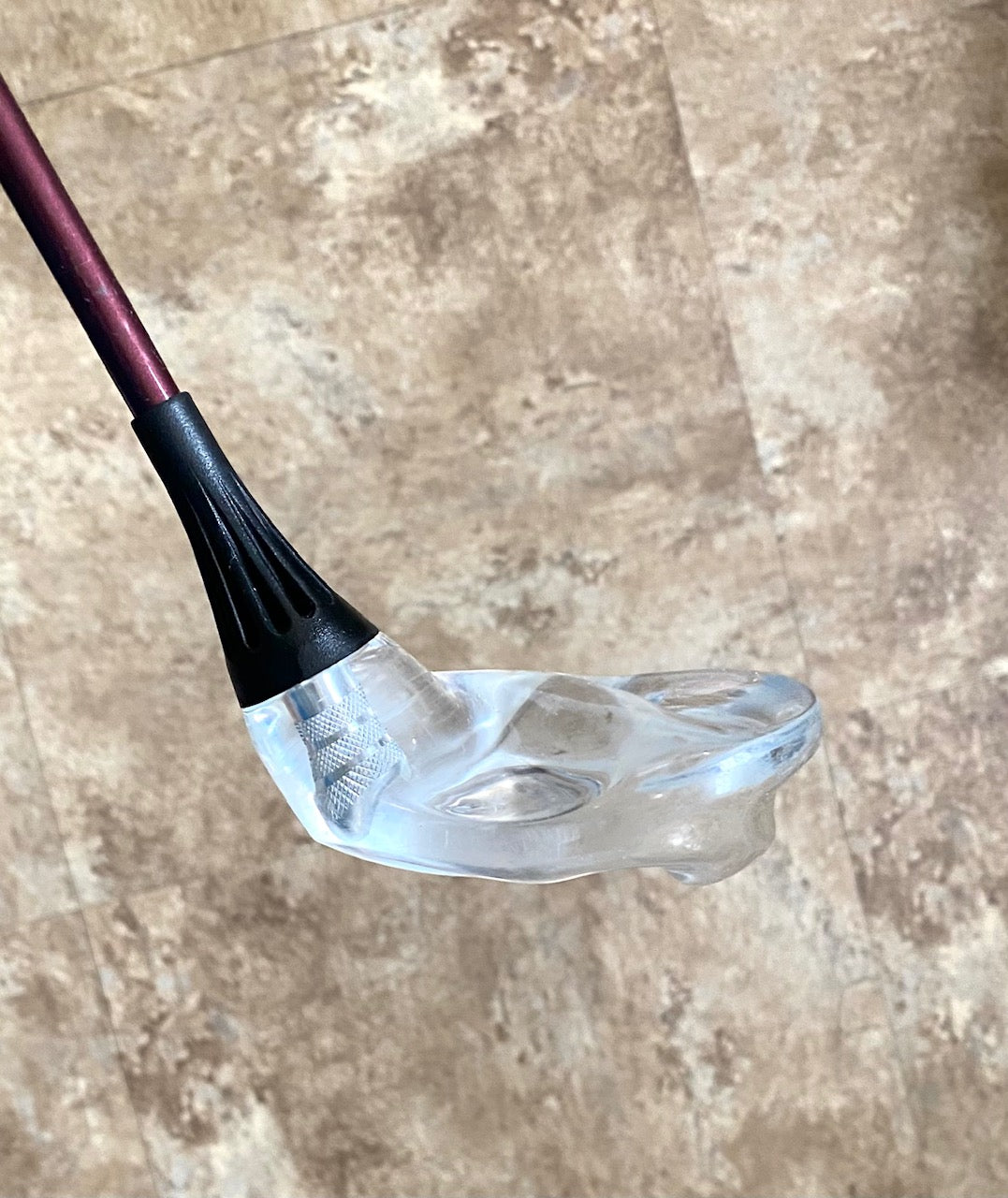 RARE "LF Golf" Clear Lucite Driver RH Golf Club