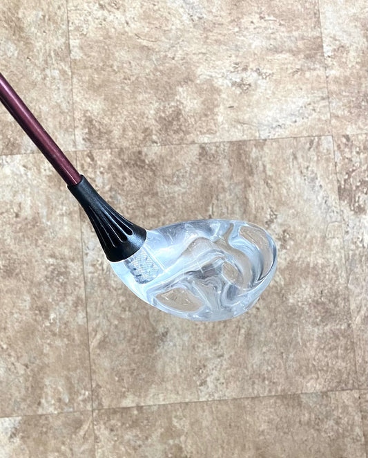 RARE "LF Golf" Clear Lucite Driver RH Golf Club