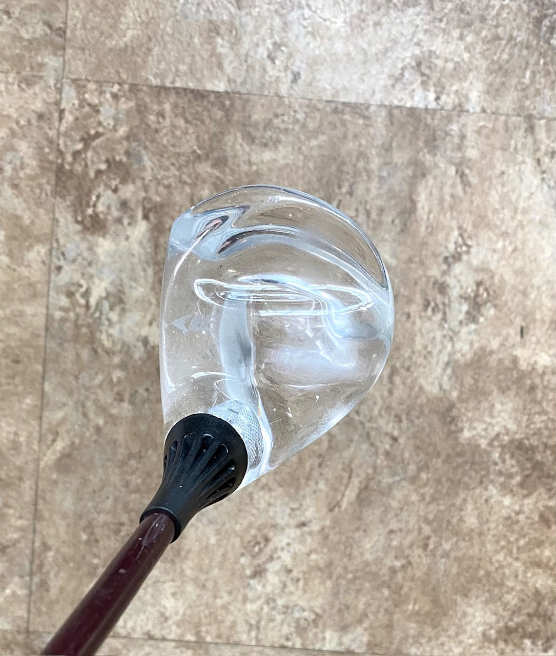 RARE "LF Golf" Clear Lucite Driver RH Golf Club