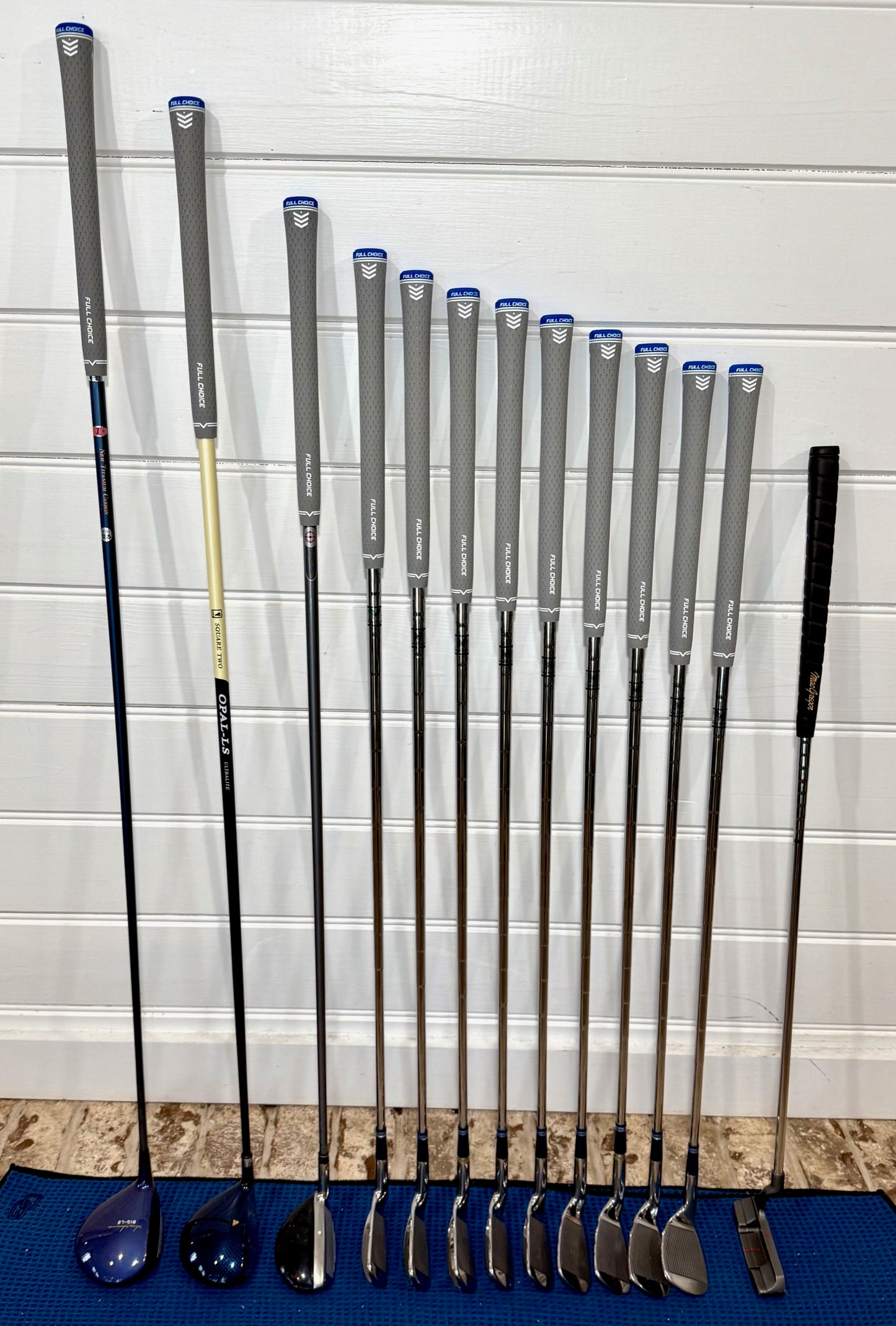 Ladies Petite Set of Golf Clubs. BUTTERFLY/HONMA/TOUR EDGE W/Bag & NEW GRIPS