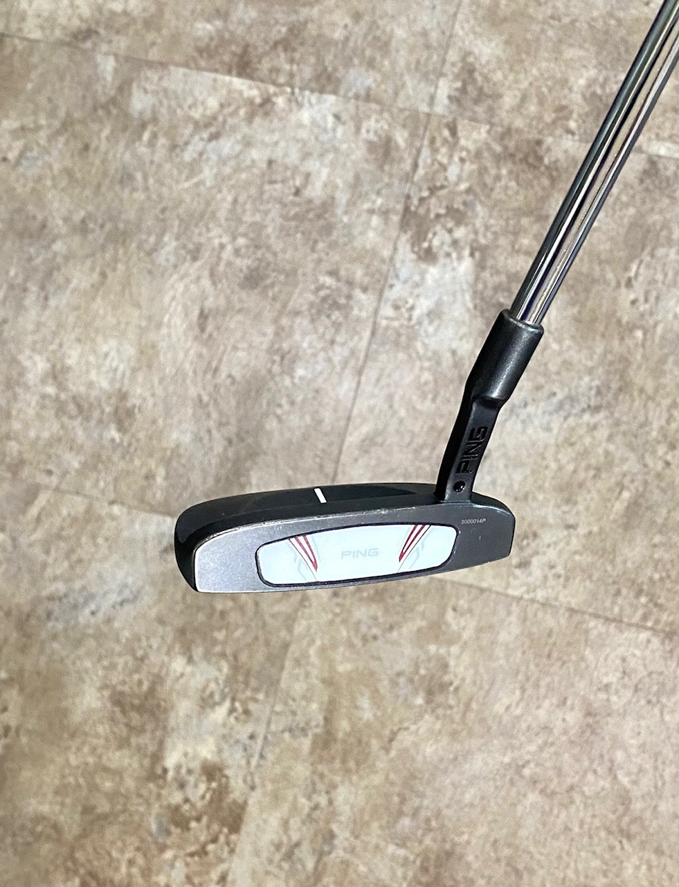 PING Scottsdale Shea Black Dot RH Putter 35" W/NEW GRIP