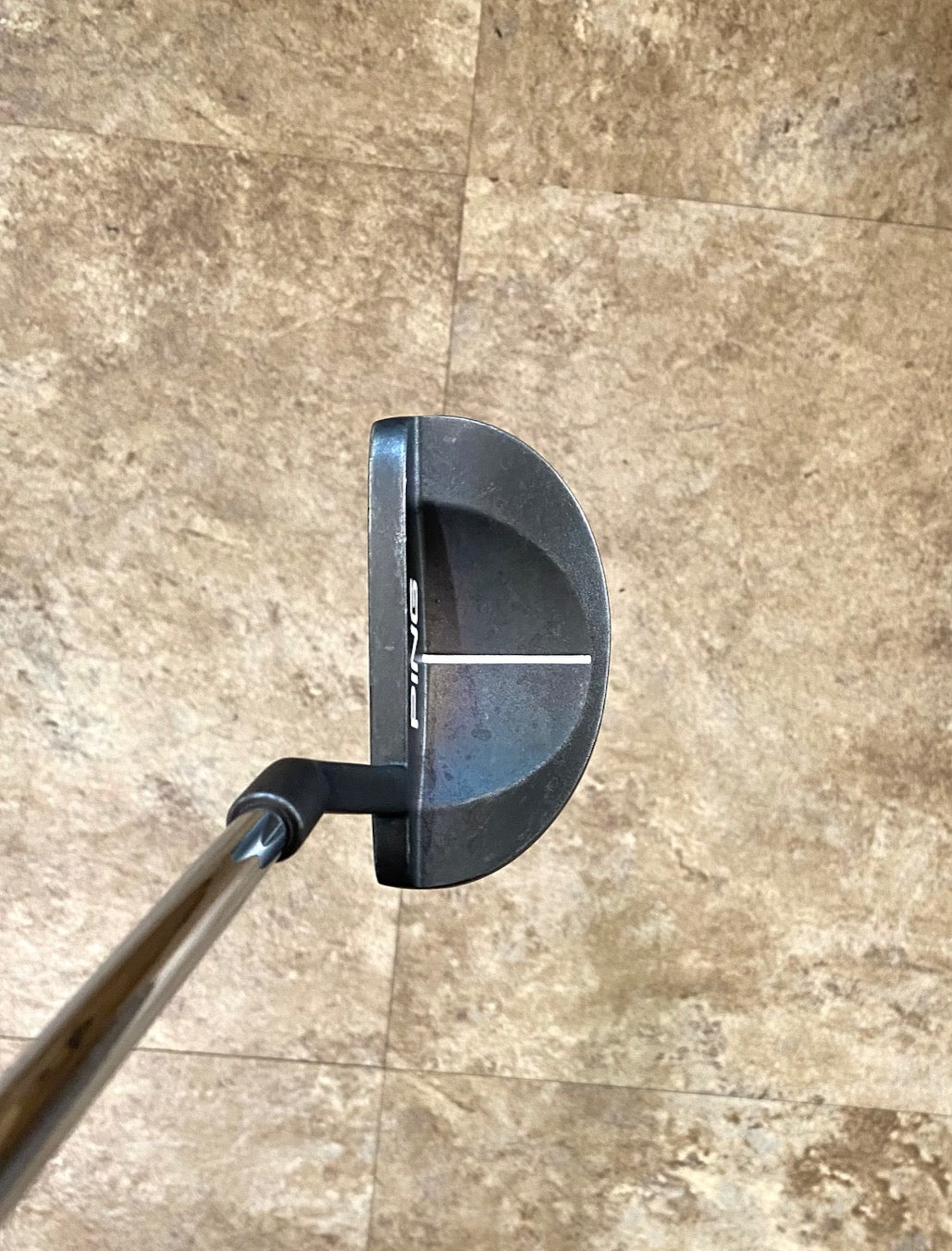 PING Scottsdale Shea Black Dot RH Putter 35" W/NEW GRIP