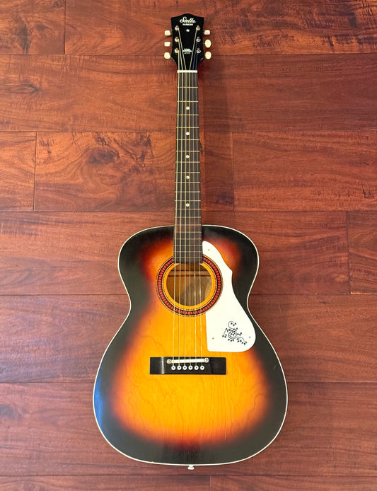 Vintage 1971 Harmony Stella H941 USA Made Acoustic Guitar