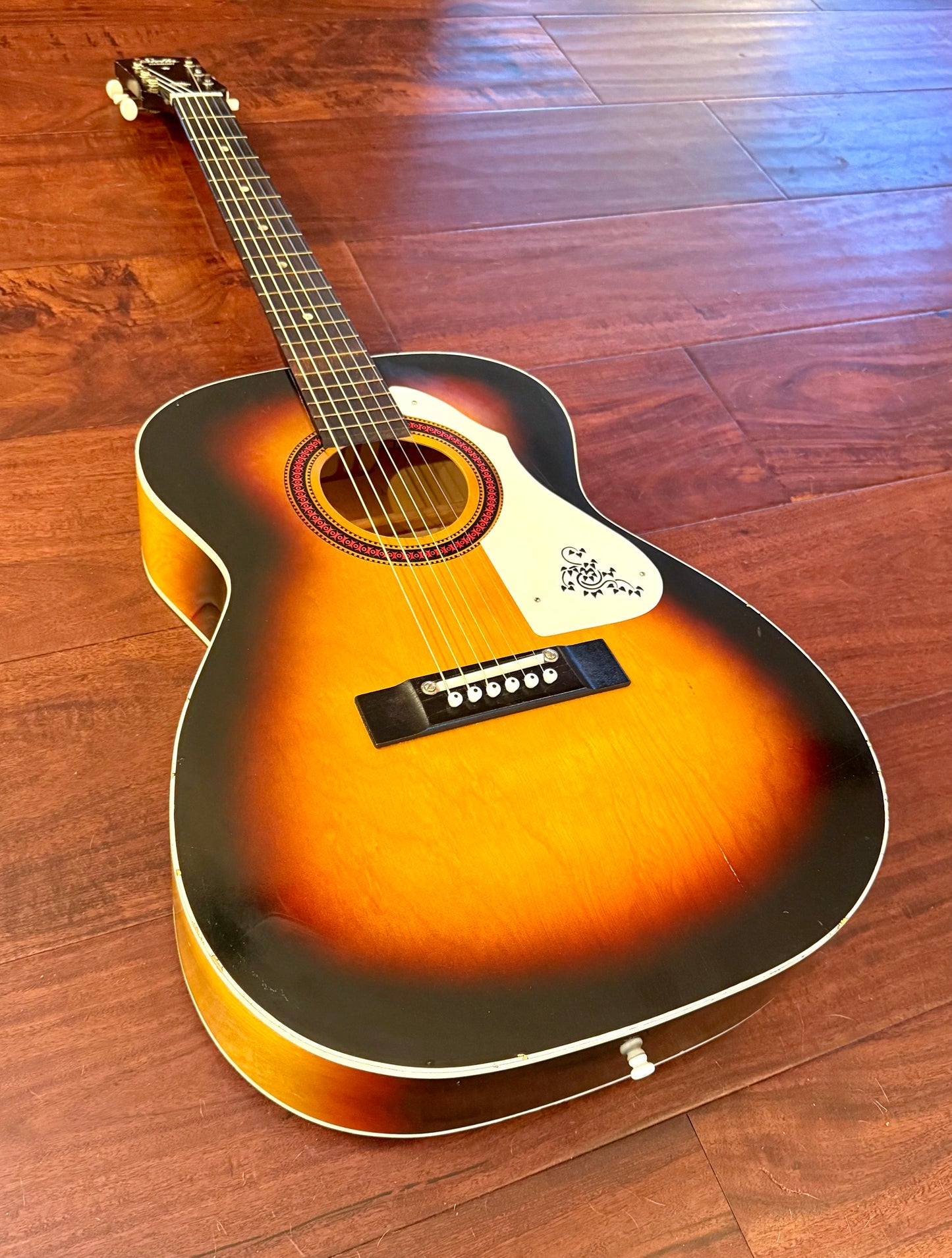 Vintage 1971 Harmony Stella H941 USA Made Acoustic Guitar