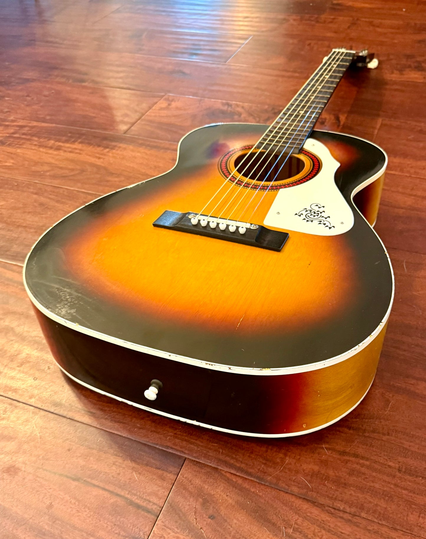 Vintage 1971 Harmony Stella H941 USA Made Acoustic Guitar