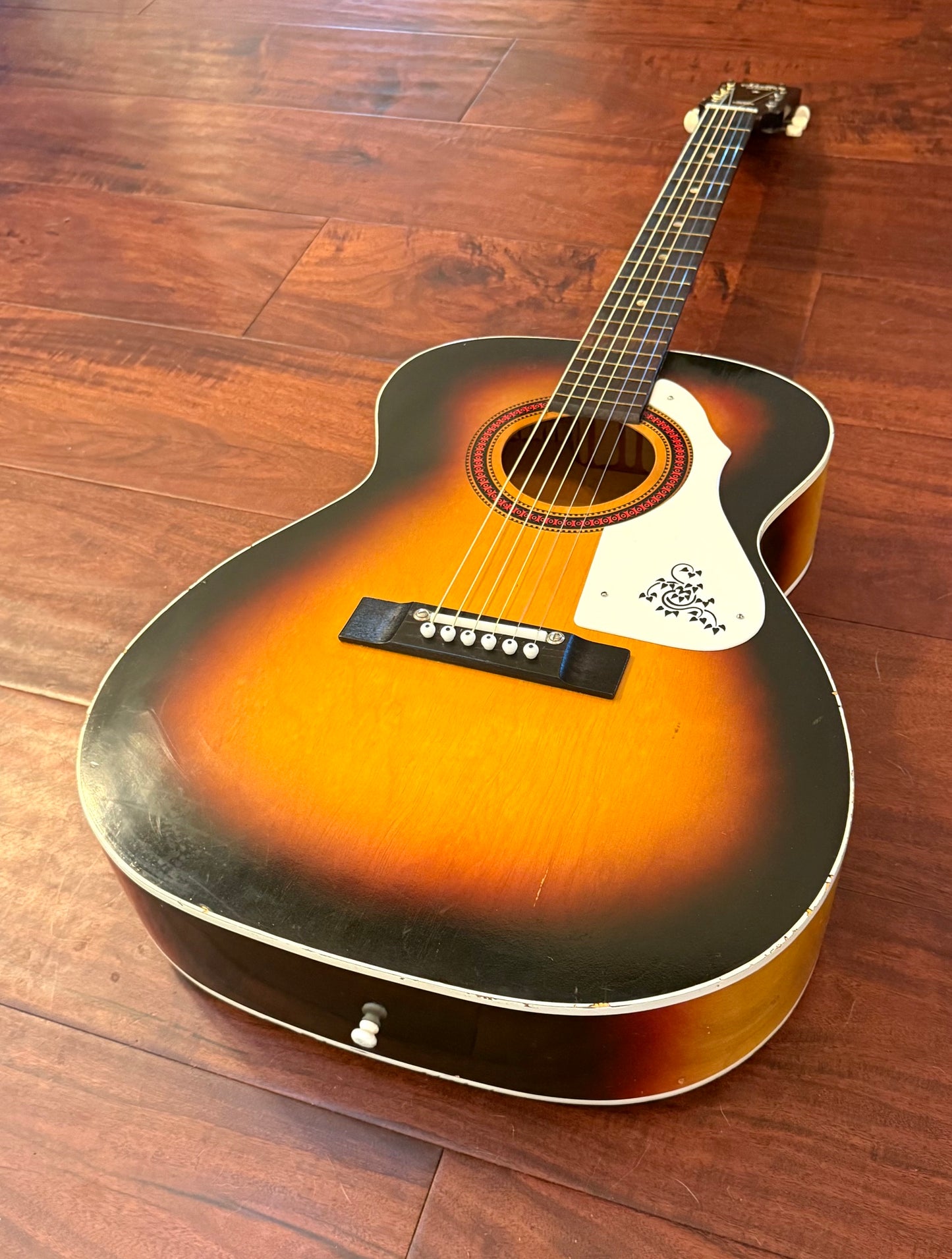 Vintage 1971 Harmony Stella H941 USA Made Acoustic Guitar