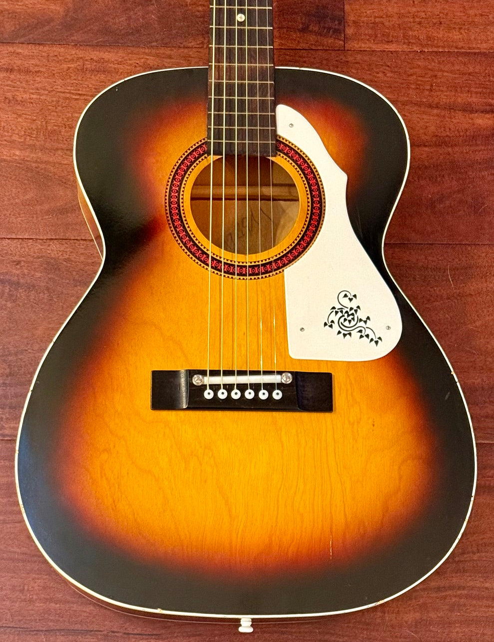 Vintage 1971 Harmony Stella H941 USA Made Acoustic Guitar