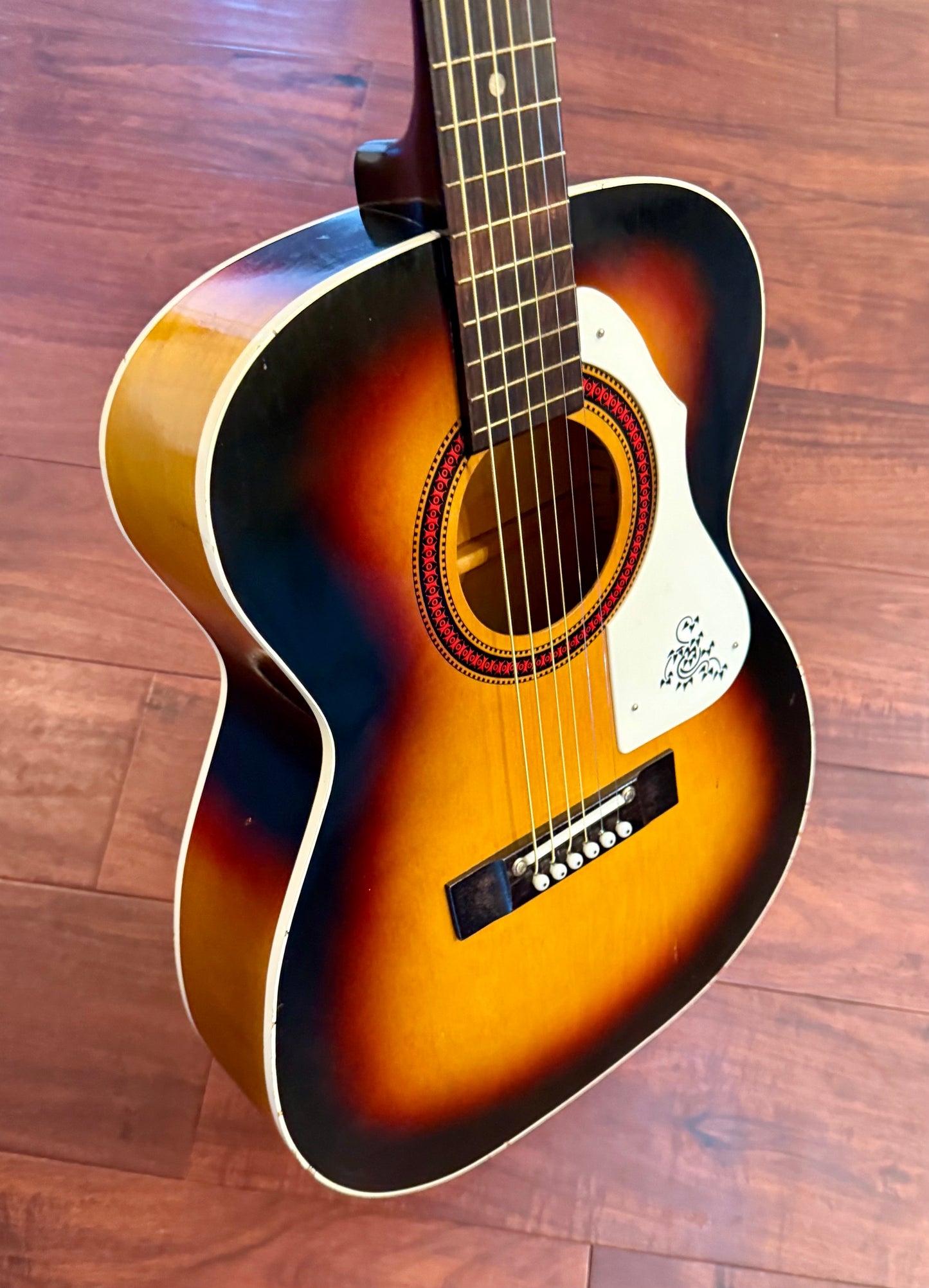 Vintage 1971 Harmony Stella H941 USA Made Acoustic Guitar